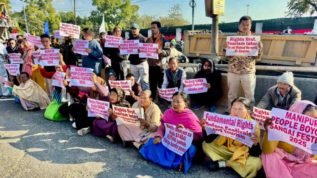 Manipur | Kylla sha ka rally ka jingiashong kyllain mungor ki phetwir ba kwah leit phai iing noh