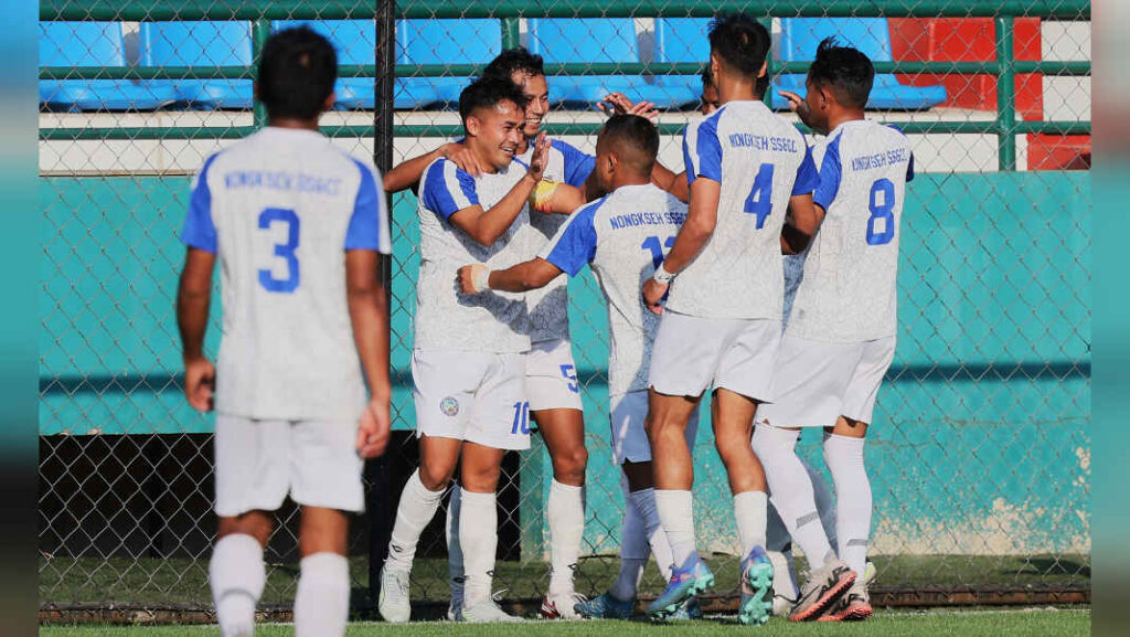 SSA Champions Cup | Khyrwit hatrick u Ribor ia ka Shillong Lajong FC| Pynliem ka Nongkseh ia ka Laitkyrhong