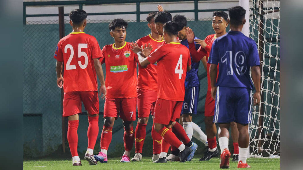 SSA Champions Cup | Khyrwit hatrick u Ribor ia ka Shillong Lajong FC| Pynliem ka Nongkseh ia ka Laitkyrhong