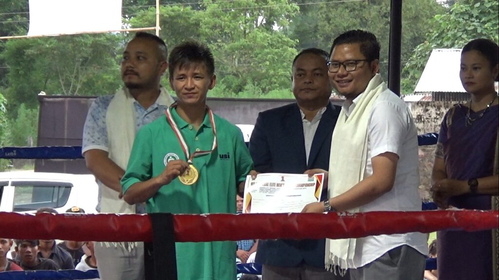 Khur ka Sikkim ia bun eh ki takma naka BFI East Zone Elite Boxing Championship