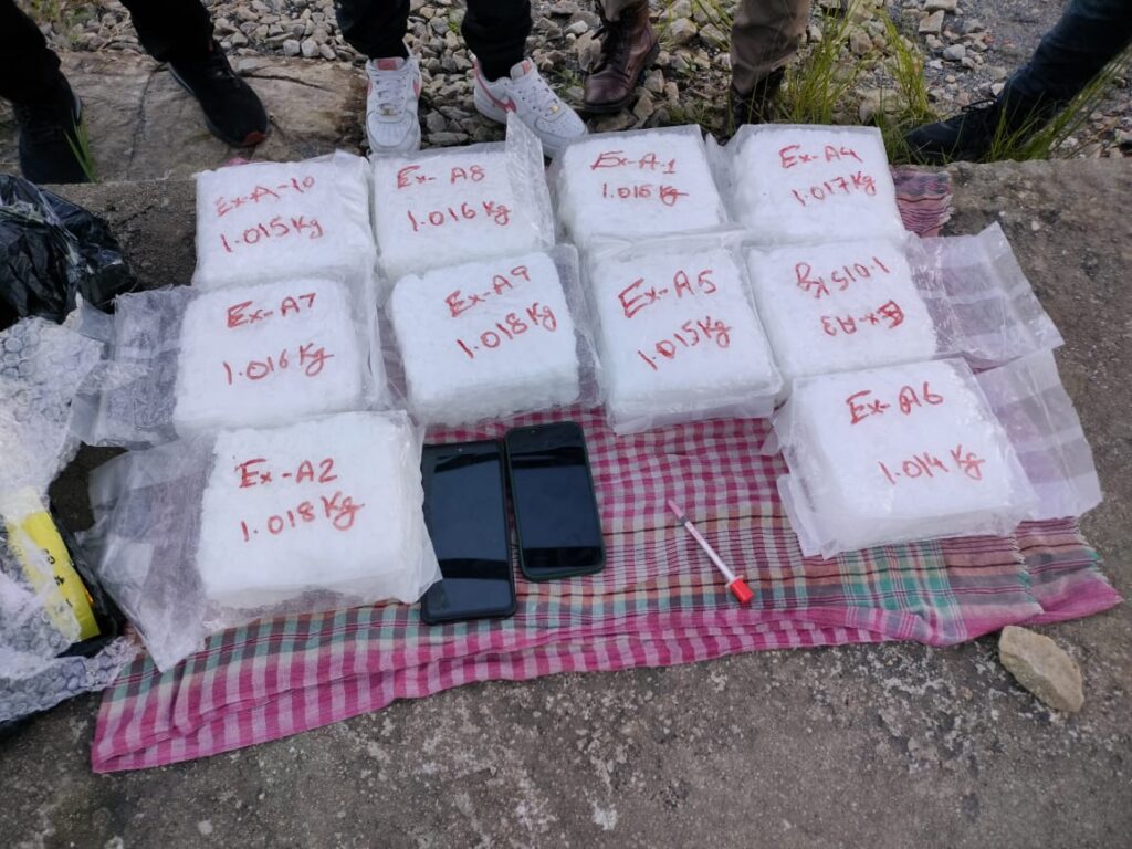 Kem ki Pulit ia u Nongkhaii droks, kurup haduh 10.16 kilo u heroin