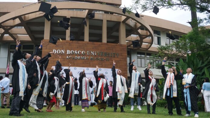 Ioh Gold Medal haduh 10 ngut ki Samla Khasi na ka Assam Don Bosco University