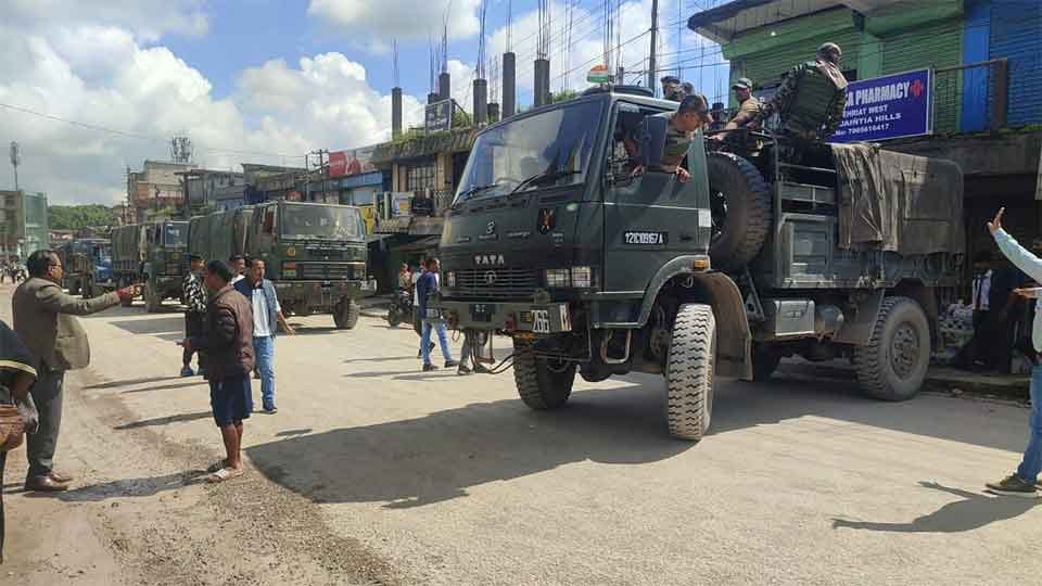 Thung kba, khwai dohka bad iashongkai ki paid ka EJH ha surok NH-6 ba mynthi palat ka NHAI ban maramot