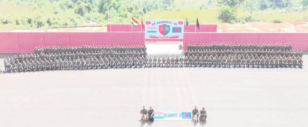 Kut ka Joint Military Exercise ki shipai ka Indo-Bangla ha Umroi