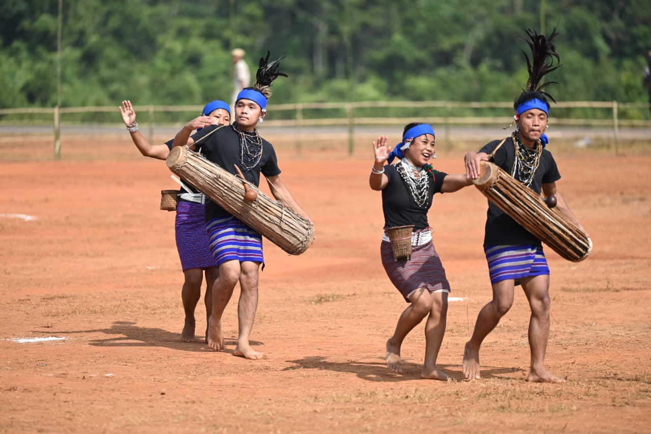 Wangala 2023 : Sdang ka tamasa ‘100 drums’ ki paid Garo da ka jingiphuh iphieng