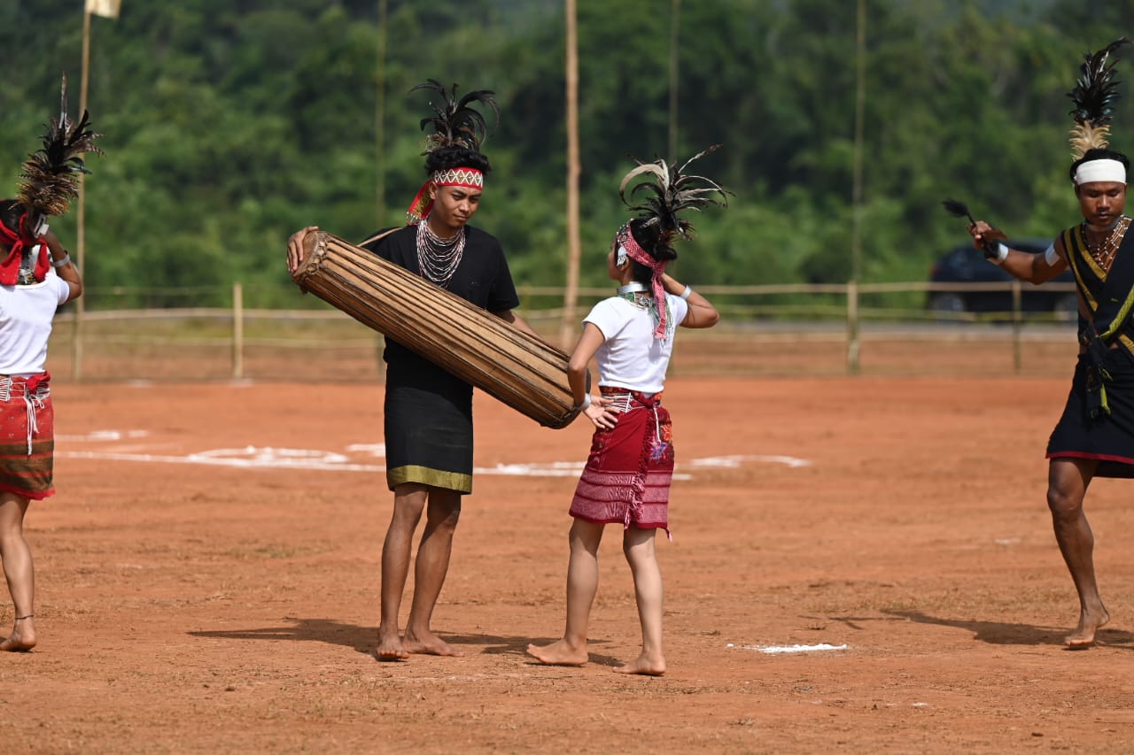 Wangala 2023 : Sdang ka tamasa ‘100 drums’ ki paid Garo da ka jingiphuh iphieng