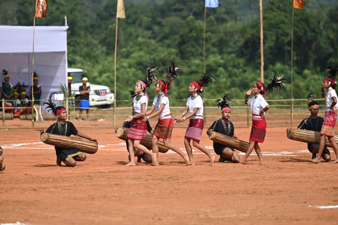 Wangala 2023 : Sdang ka tamasa ‘100 drums’ ki paid Garo da ka jingiphuh iphieng