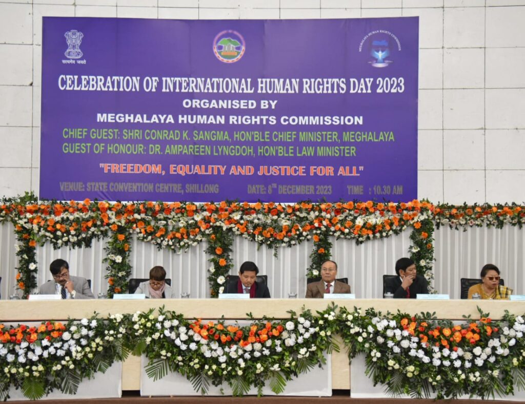 Wanrah ki jingkylla ba bha ha ka jingim shimet, ong u Conrad ha ka Human Rights Day 2023