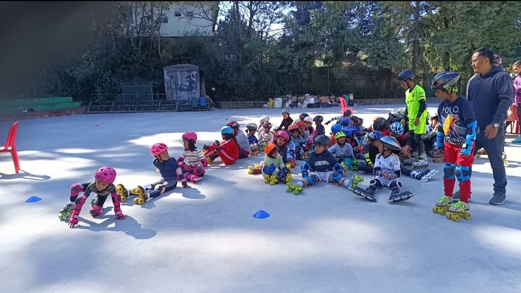 Pynhap pyrda ka MSSA ia ka Meghaya Open Speed Skating Championship