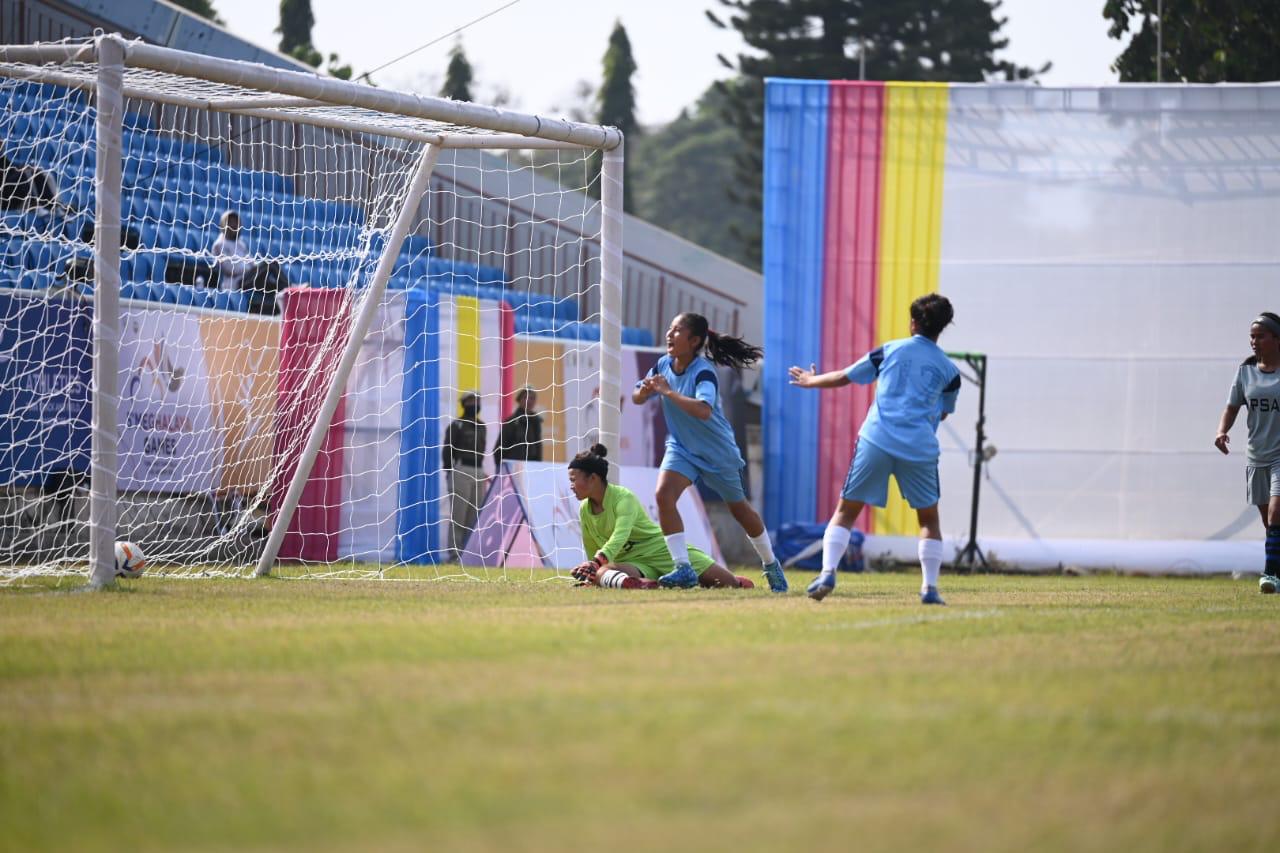 5th Meghalaya Games | U18 Girls’ Football | Jam ka Ri Bhoi sha ka phainal da ka hattrick ka samla Imaia Shylla