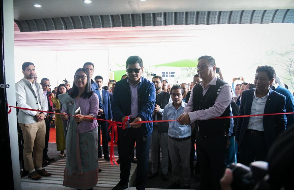 Conrad inaugurates shopping infra for rural migratory vendors at Nazing bazar Tura