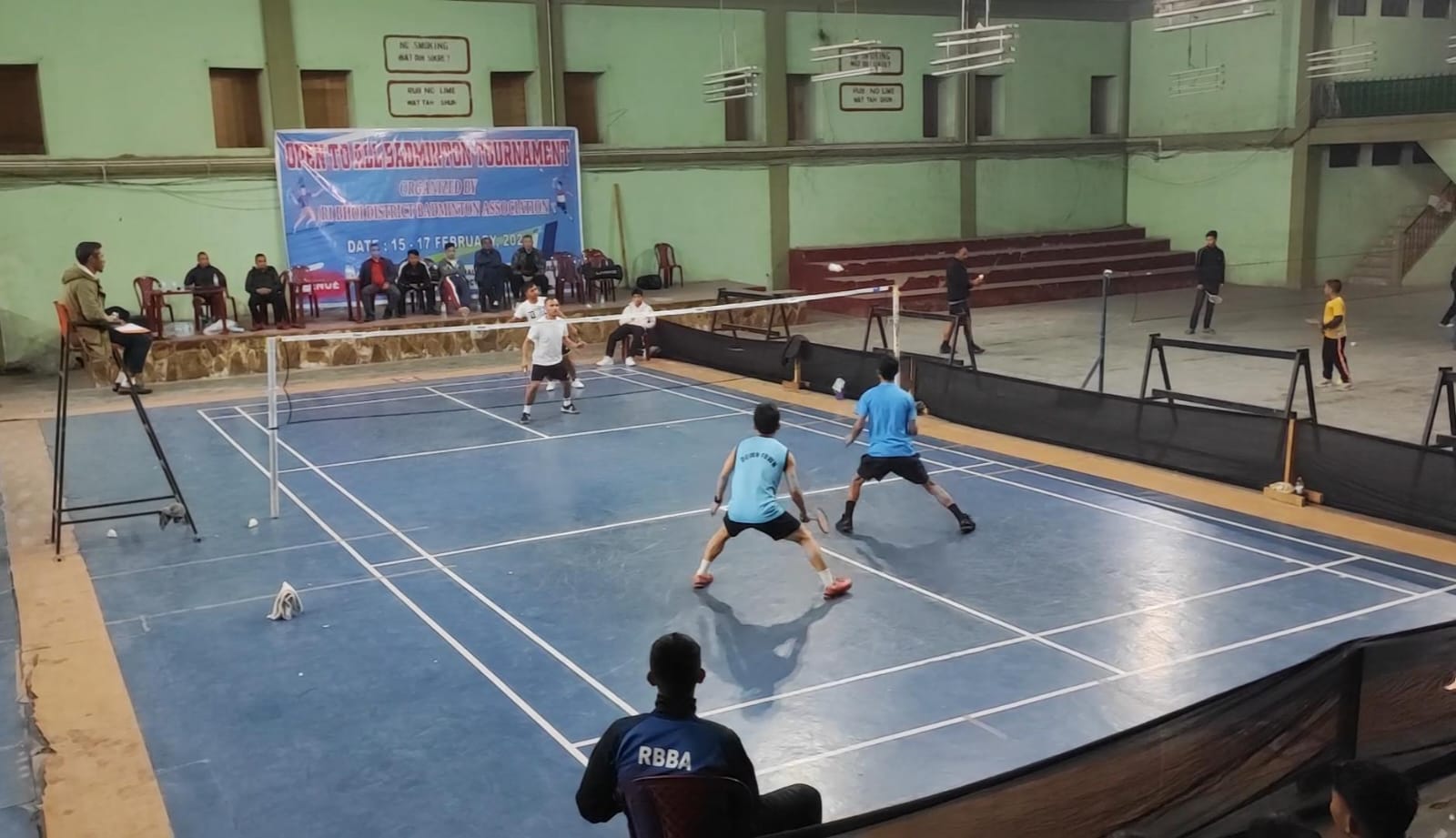 Plie pyrda ka RBBA ia ka Open To All Badminton Tournament ha Nongpoh