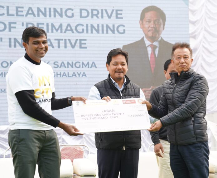 Ot ribon u CM ia ka ‘My City’ Campaign, iarap song pisa ka Sorkar ban pynkhuid shnong