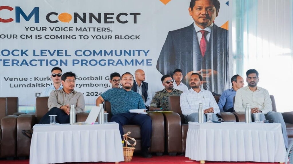 Iashimbynta u CM ha ka jingialang paidbah ka CM-Connect ha Bhoirymbong