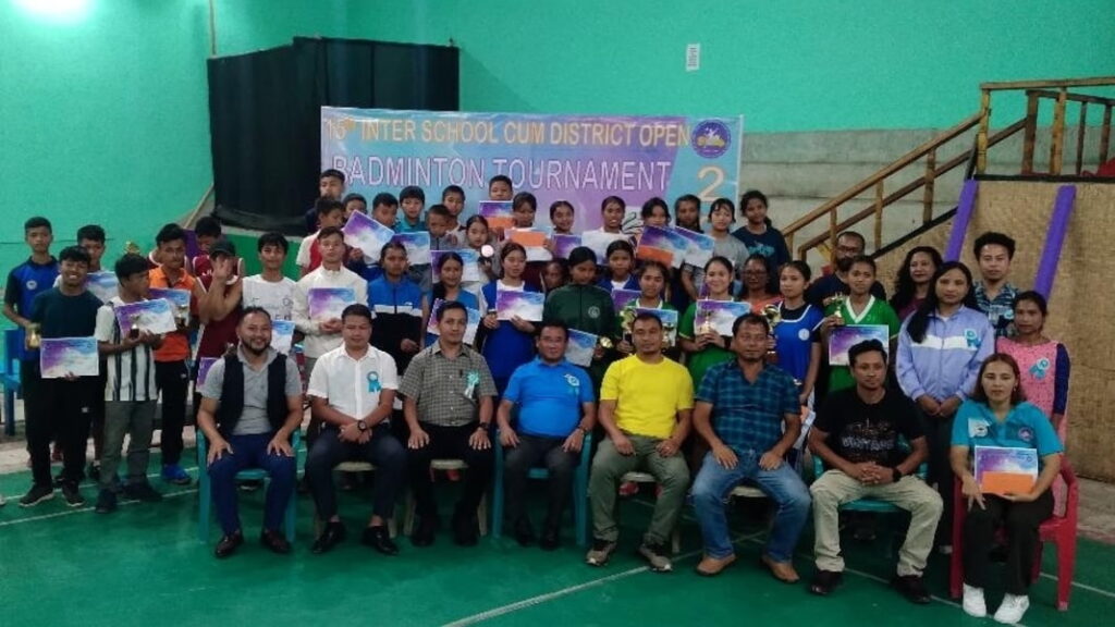 Kut noh ka lympung Badminton ba lai sngi ha West Khasi Hills