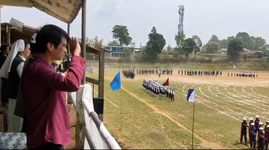 Sdang ka lympung ialehkai ki khynnah skul L.P ka sor Nongstoin