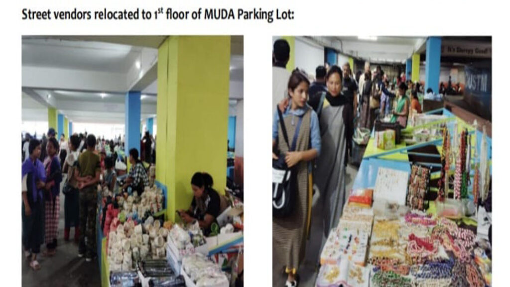Dep pynkynriah ka Sorkar ia ki dukan madan sha MUDA Parking Lot