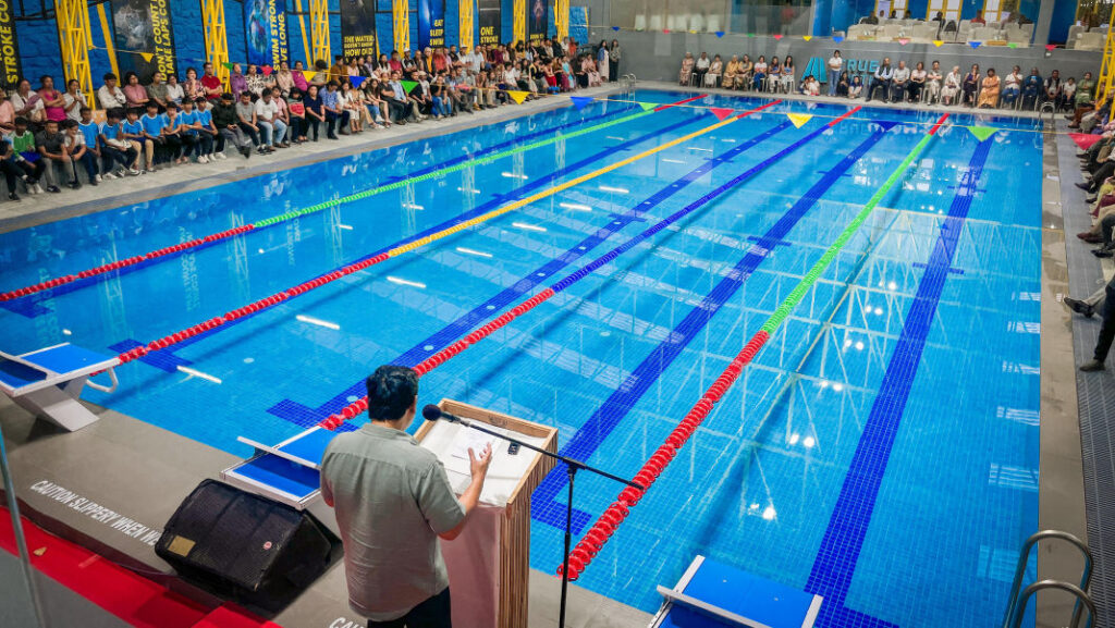 Plie u CM ia ka Swimming Pool ha Lapalang ba pyntrei na ka CM Elevate Program