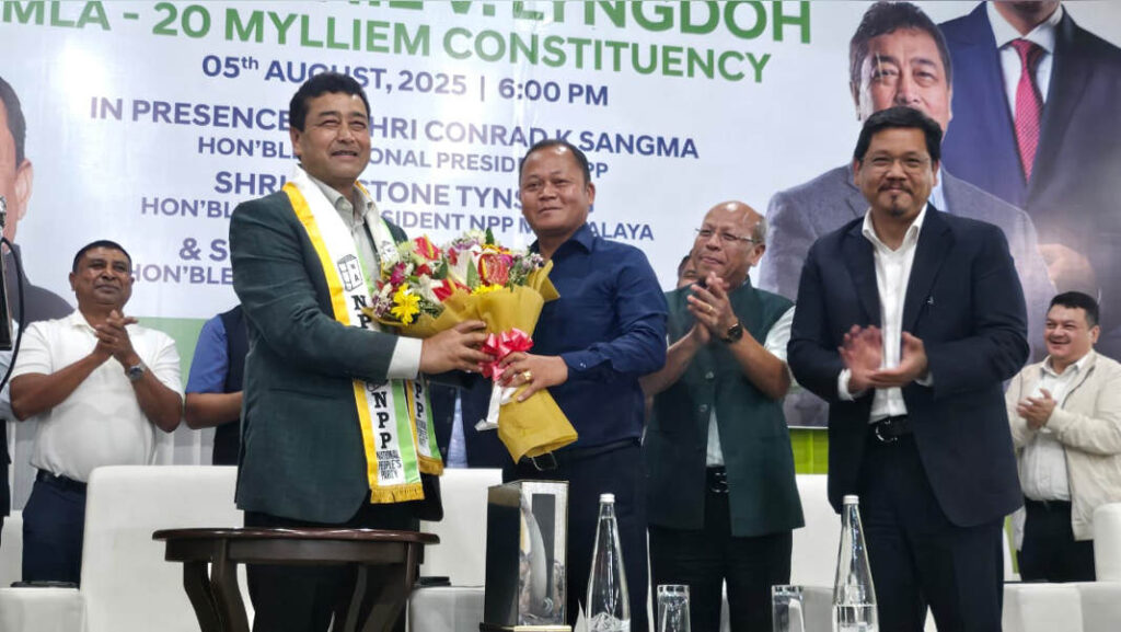 Pdiang sngewbha u Conrad Sangma ia ka jingwan pyniasoh NPP u MLA ka Mylliem