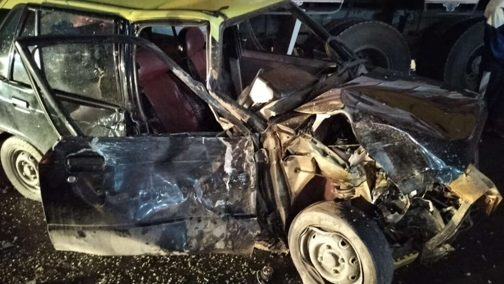 Multi-vehicle crash in West Jaiñtia Hills