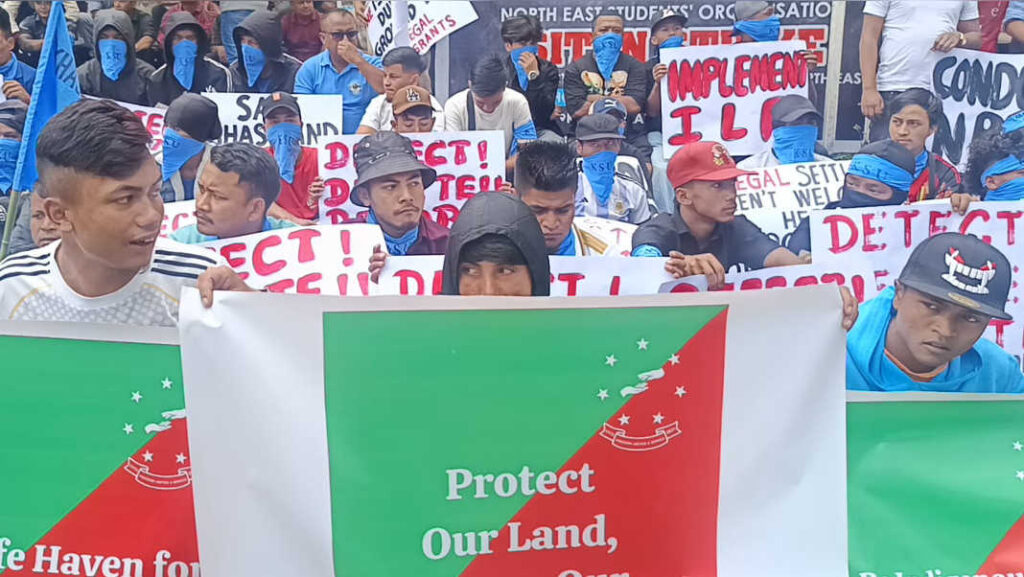Rai ka KSU ban pyntrei iala ka ILP ha Meghalaya | Dawa pynkha ia ka Territorial Army ban iada ia ki jaka khappud