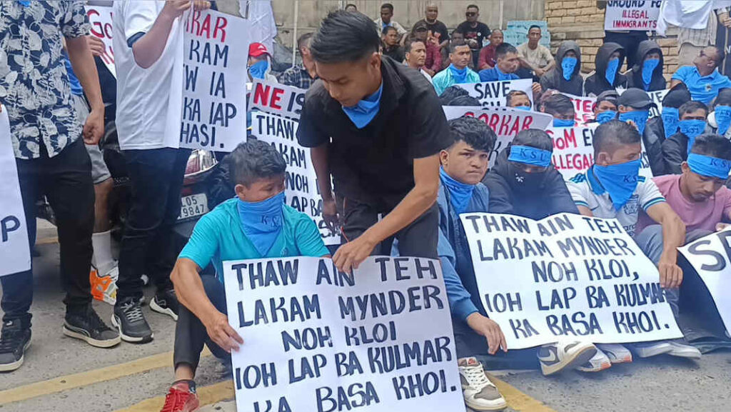 Rai ka KSU ban pyntrei iala ka ILP ha Meghalaya | Dawa pynkha ia ka Territorial Army ban iada ia ki jaka khappud