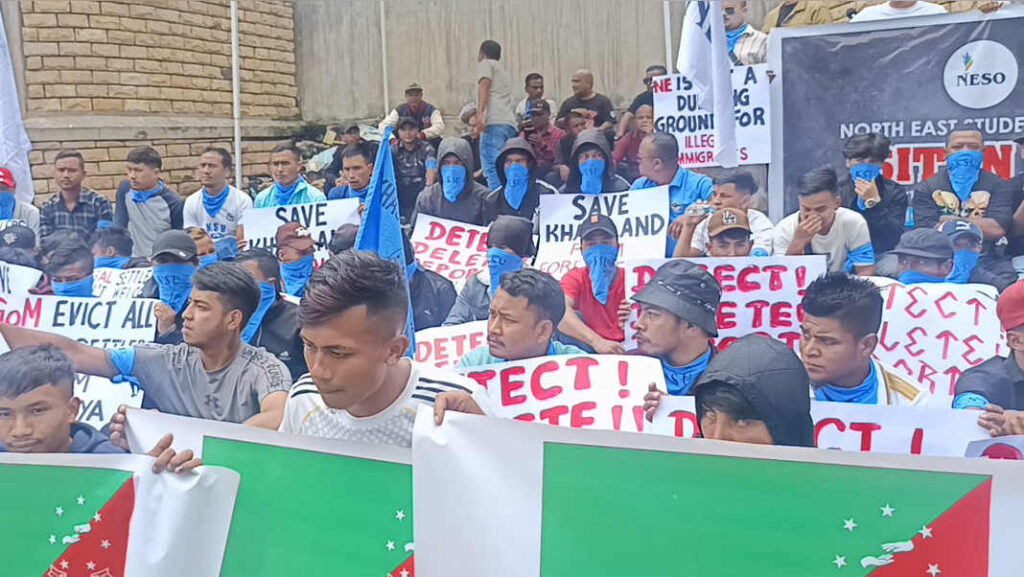 Rai ka KSU ban pyntrei iala ka ILP ha Meghalaya | Dawa pynkha ia ka Territorial Army ban iada ia ki jaka khappud