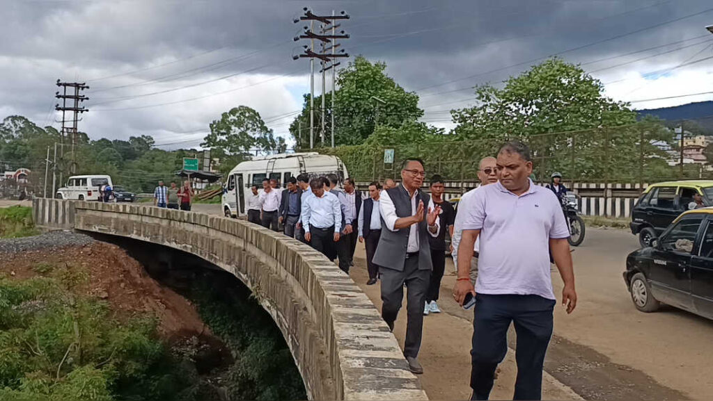 Bthah ka MSPB ia ka NHIDCL ban pyndep kloi noh ia ka surok Umshyrpi- 7mer Upper Shillong