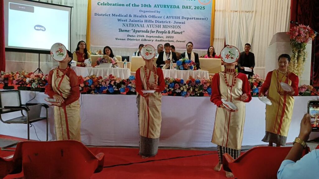 Rakhe ka WJH ia ka Ayurveda Day | Pynleit jingmut ban nang pyniar ia ka Ayush ha Jylla 