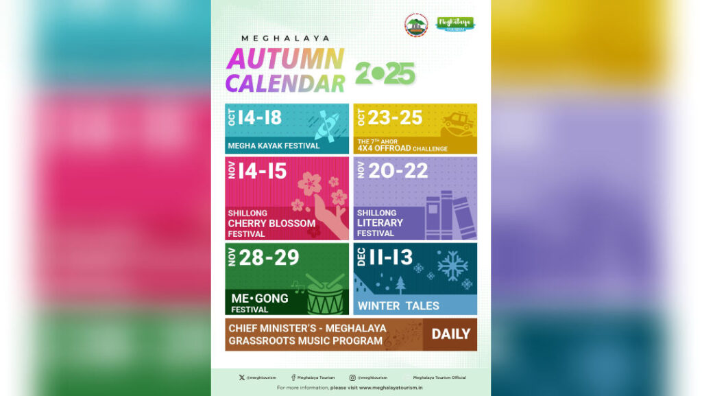 Meghalaya Autumn Calendar