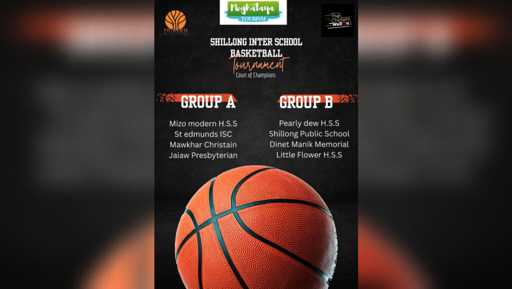 Pynkhreh ka Shillong ia ka Inter School Basketball Tournament naduh sngi Saitjain