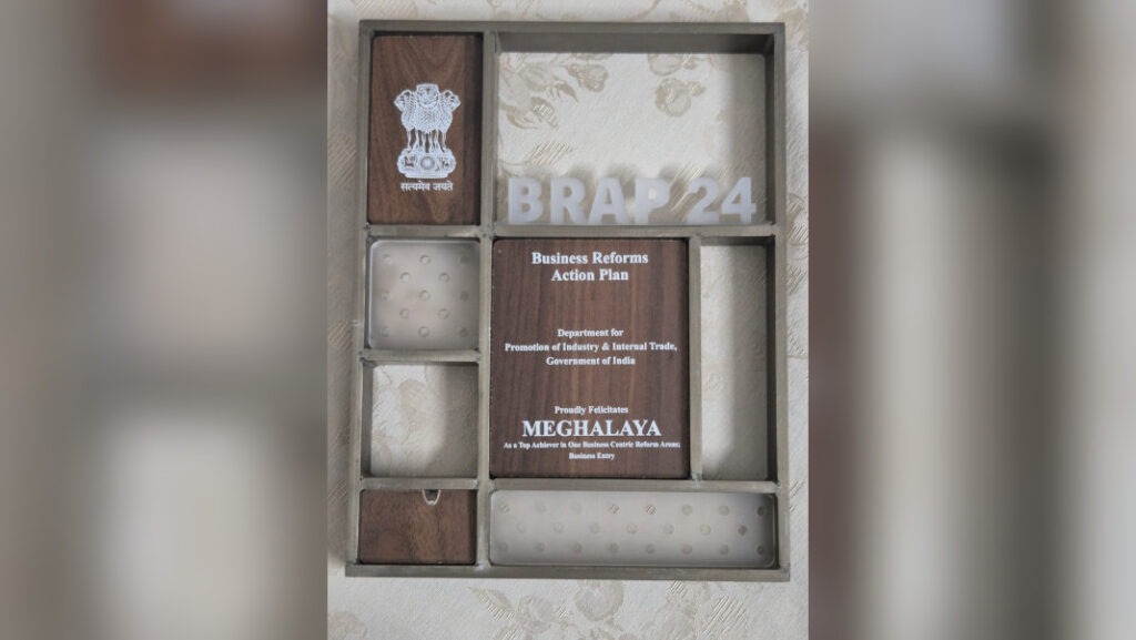 Ioh jingithuh ka Meghalaya kum kaba leh bha tam ha ka Business Entry Reform ha Udyog Samagam 2025