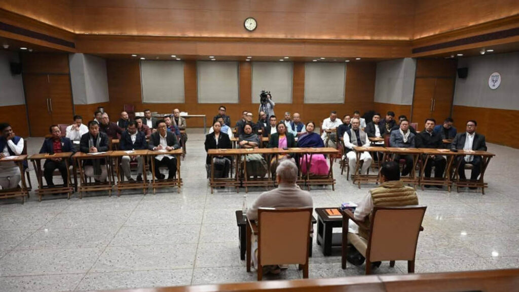 Manipur | Lum ka BJP ia ki MLA ki Meitei bad Kuki sha Delhi hapdeng ka jingiakynad