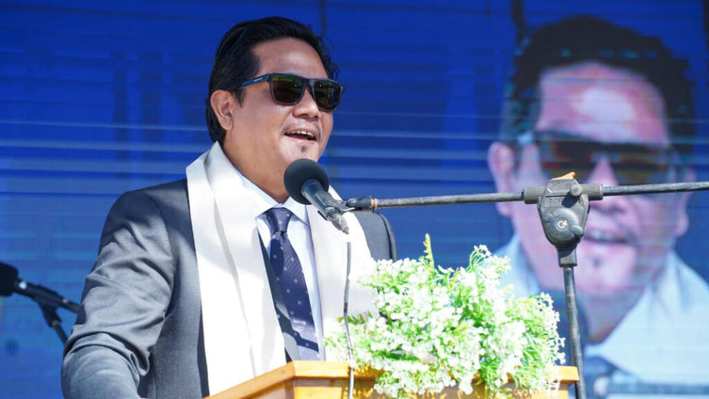 Pynhap pyrda u CM ia ka Jubili Ksiar jongka Nartiang Presbyterian Higher Secondary School