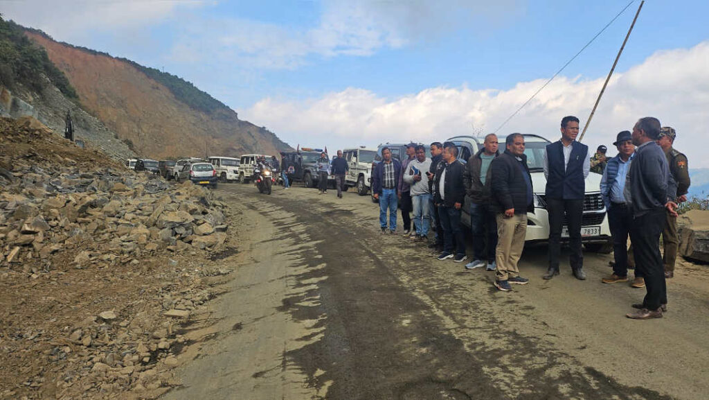 Jurip u DyCM ia ka surok Shillong- Dawki | Hapoh u Iaiong 2026 yn lah pyndep noh ia ka project