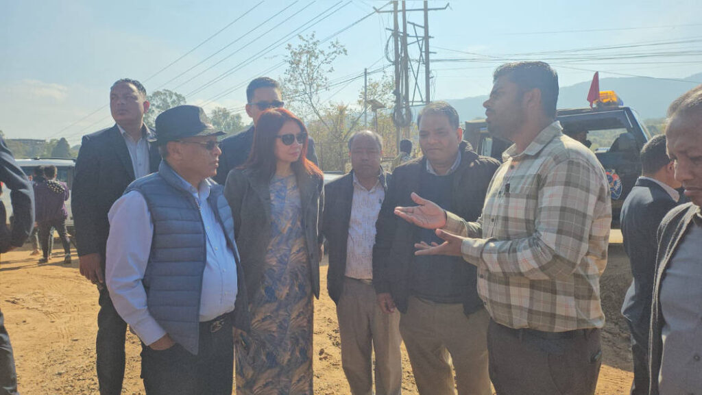 Jurip u DyCM ia ka surok Shillong- Dawki | Hapoh u Iaiong 2026 yn lah pyndep noh ia ka project