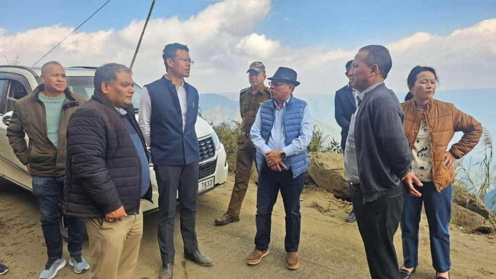 Jurip u DyCM ia ka surok Shillong- Dawki | Hapoh u Iaiong 2026 yn lah pyndep noh ia ka project