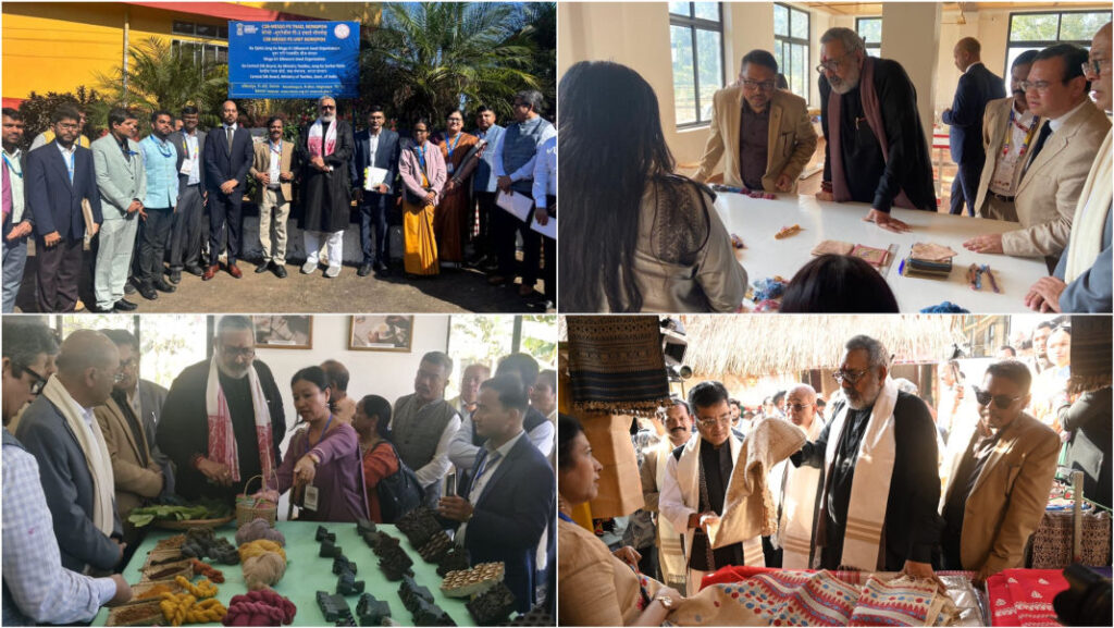 Pynbna u Giriraj Singh ban seng ia ka Weaver Centre ia ki nongthain jain ka Meghalaya