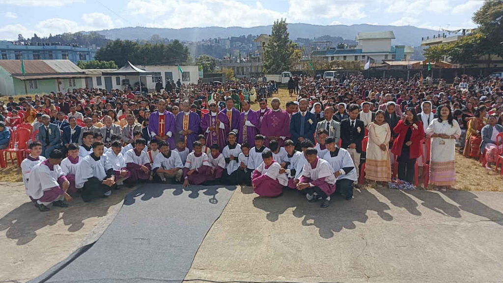 Pynhap pyrda ka Seng Samla Pynthorumkhrah Parish ia ka Golden Jubilee