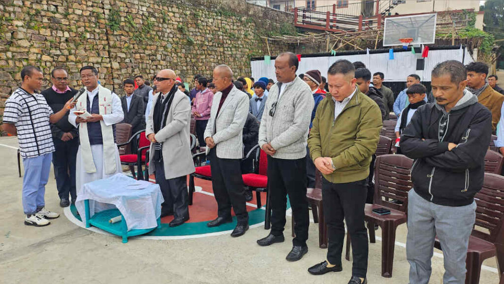 Ting u Bah Sanbor ïa ka Rilang Children Home kum la ka jong, wat leh rain ban pan