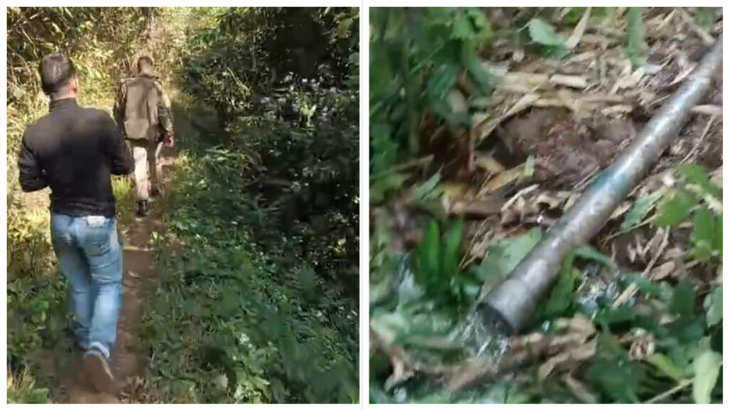 Hap shong kyrduh um ki 2 shnong ha Ri-Bhoi ba shah tuh ki pipe um ka skhim JJM