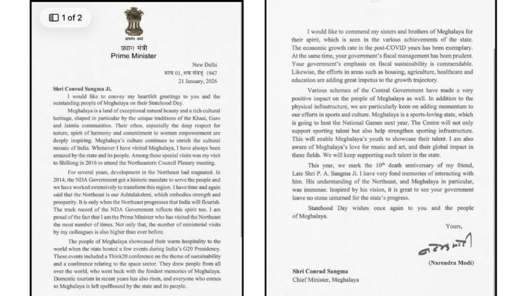 Ai khublei ‘Sngi ioh Jylla’ u PM Modi ia ka Meghalaya, Tripura bad Manipur | Iaroh ia ka kolshor bad jingkiew shaphrang