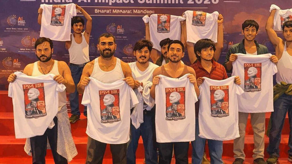 India AI Impact summit 2026 in delhi congress drama