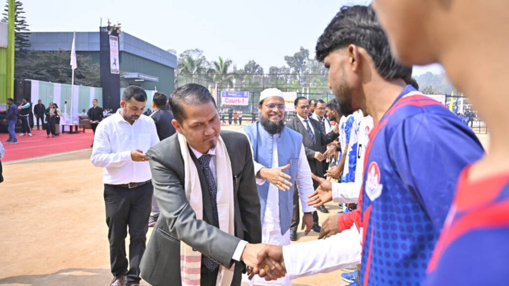 Plie pyrda ka USTM ia ka AIU EZ-Inter Univerisity Handball Tournament