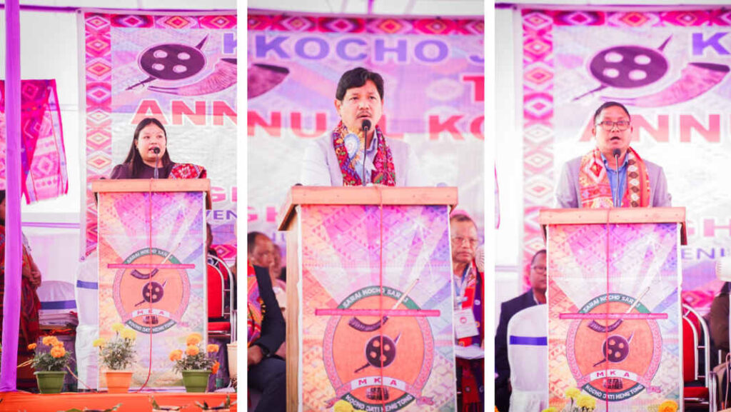 Pynhap pyrda u CM ia ka 56th Annual Koch Conference ha South West Garo Hills