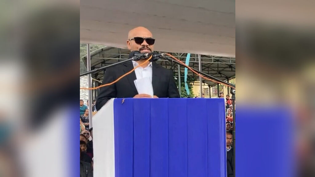 Iashimbynta da hajar ngut ki paitbah ha ka jingtep donburom ia u Dr Ricky Syngkon