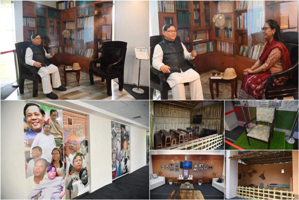 Rakhe ka ri-lum Garo ia ka jingdap 10 snem ka sngi iap u (L) PA Sangma ha Tura