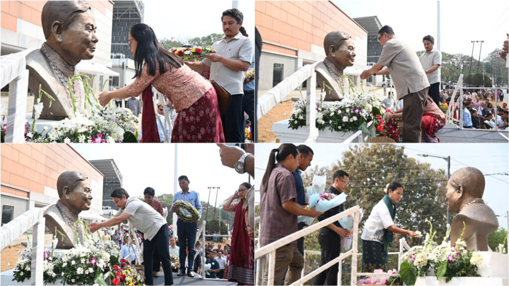Rakhe ka ri-lum Garo ia ka jingdap 10 snem ka sngi iap u (L) PA Sangma ha Tura