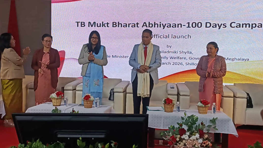 Sdang ka Meghalaya ia ka jingialap ba 100 sngi ban ratdyngkhong ia ka jingpang TB