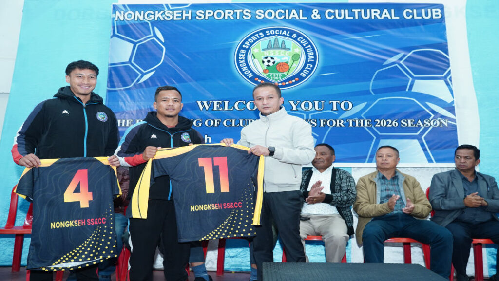 Pyllait ka Nongkseh SS&CC ia ka jersey ka samoi ialehkai 2026 hashuwa ka MSL